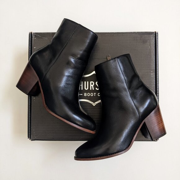 Thursday Boot Co. Highline Ankle Boots in Black, Size 5.5 - Picture 3 of 13